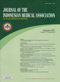 Journal of The Indonesian Medical Association : majalah kedokteran indonesia Vol. 67 2017