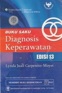 Diagnosis Keperawatan Edisi 13 : buku saku