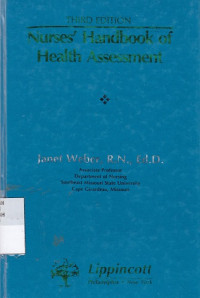 Nurses' Handbook Of Health Assessment