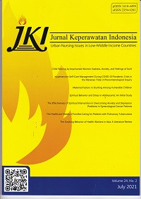 Jurnal Keperawatan Indonesia Volume 24 No.2 July 2021