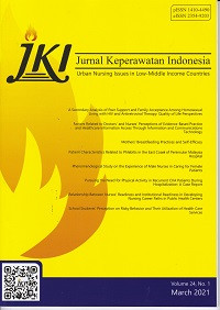 Jurnal Keperawatan Indonesia Volume 24 No.1 Mater 2021