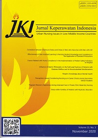 Jurnal Keperawatan Indonesia Volume 23 No.3 November 2020
