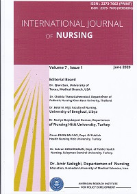 International Journal of Nursing Volume 7, Issue  1 Juni 2020