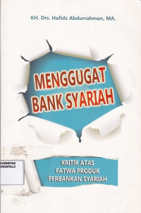 Menggugat Bank Syariah