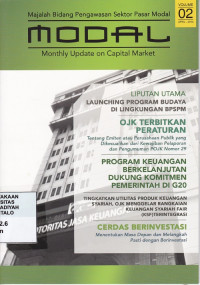 MODAL : majalah bidang pengawasan sektor pasar modal