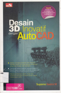 Desain 3D Inovatif Dengan AutoCad