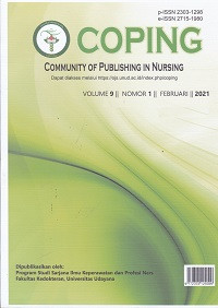 COPING Community of Publishing in Nursing Volume 9 No.1 Februari 2021