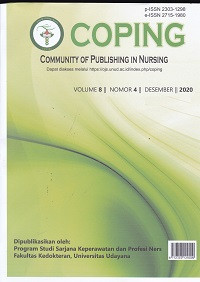 COPING Community of Publishing in Nursing Volume 8 Nomor 4 Desember 2020