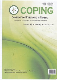 COPING Community of Publishing in Nursing Volume 9 No.4 Agustus 2021