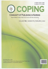 COPING Community of Publishing in Nursing Volume 10 No. 1 Februari 2022