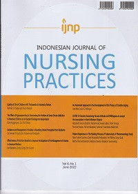 Indonesian Journal of Nursing Practices Volume 6, No.1 Juni 2022