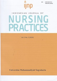 Indonesian Joournal of Nursing Practices Volume 3 No.2 2019