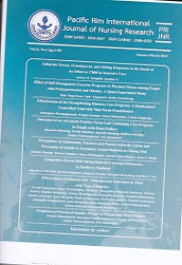 Pacifik Rim International Journal of Nursing Research