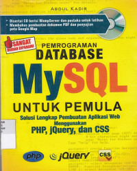 Pemrograman database MySQL untuk pemula