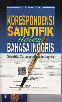 Korespondensi Saintifik dalam Bahasa Inggris; Scientifik correndence in English
