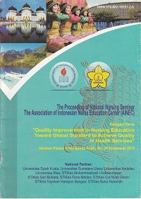 The Proceeding  of Nasional Nursing Seminar The Association Of Indonesian nurse Educationcenter (Ainec)