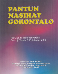 Pantun Nasihat Gorontalo (2009)