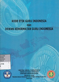 Kode Etik Guru Indonesia Dan Dewan Kehormatan Guru Indonesia