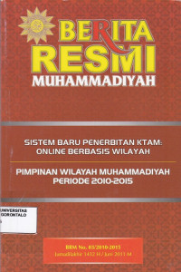 Berita Resmi Muhammadiyah Sistem Baru Penerbitan KTAM : Online Berbasis Wilayah